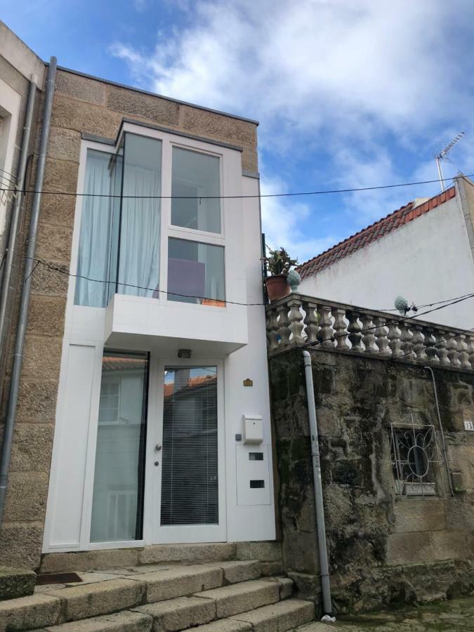 Preciosa Casa En El Casco Historico De Baiona Villa Bagian luar foto