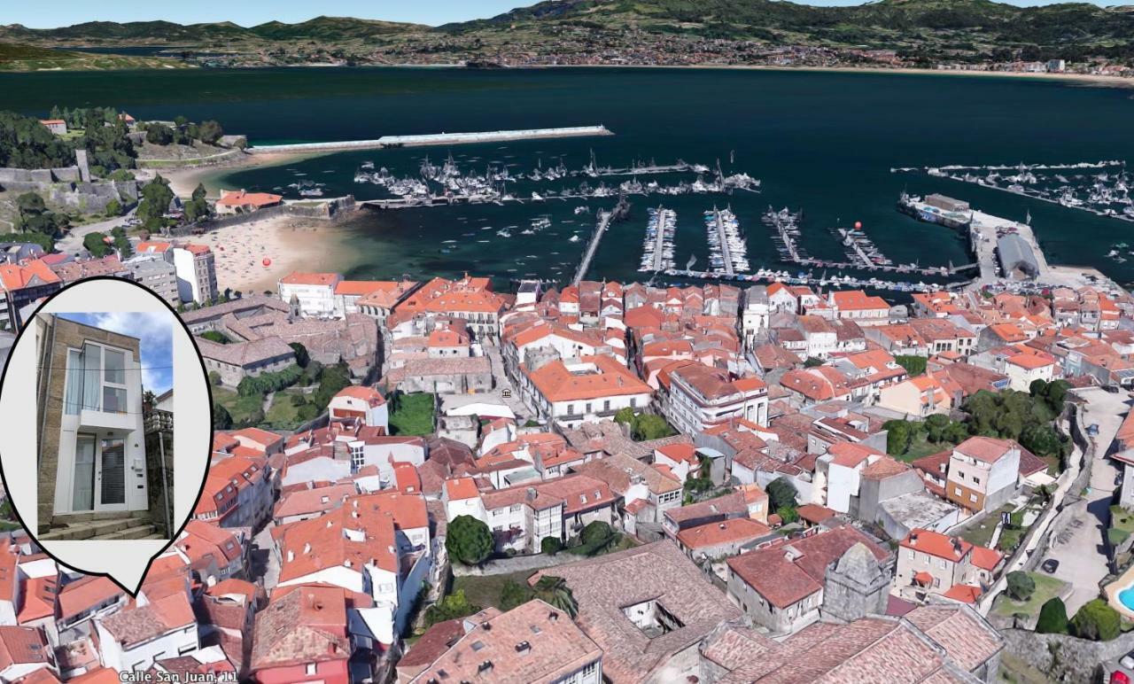 Preciosa Casa En El Casco Historico De Baiona Villa Bagian luar foto